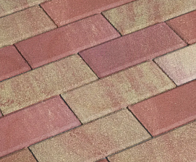 Брусчатка Нобетек 2П4Ф 200x100x40 Колормикс №1 Рассвет