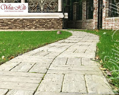 Бетонная тротуарная плитка Дощечки С906-24