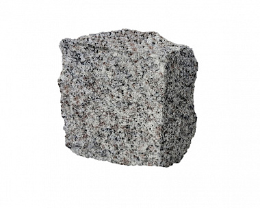 Брусчатка гранитная 100x100x50 мм колотая Камбулатовское месторождение