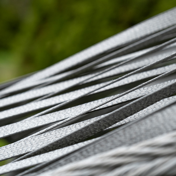 Капри подвесное кресло из искусственного ротанга, цвет серый фото 6