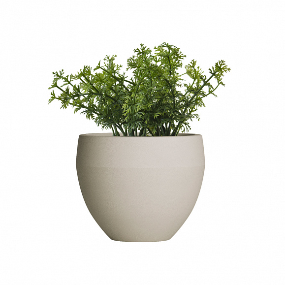 Кашпо TERRAFAKTURA Гира D40x34 Дюна фото 1