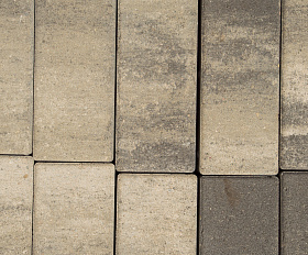 Тротуарная плитка Ригель Arbet 80 мм ColorMix Гранит