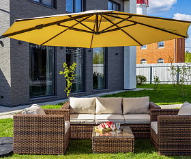 Зонт Sky Royal Family круглый в комплекте с базой