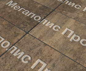 Тротуарная плитка Выбор Прямоугольник Б.5.П.8 600х300х80 мм Листопад Шелковица