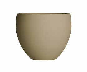 Кашпо Concretika Гира D50H43 Имбирный 1019