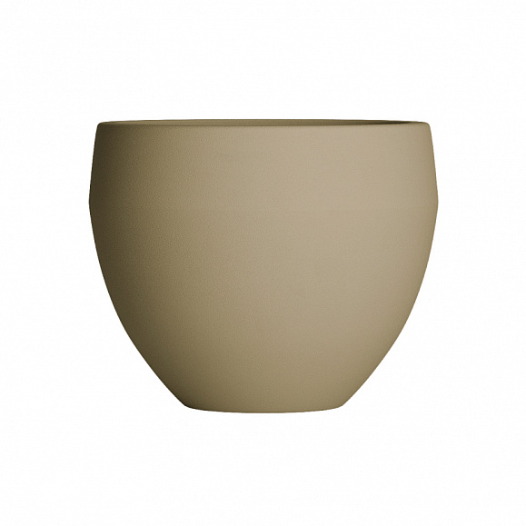 Кашпо Concretika Гира D50H43 Имбирный 1019 фото 2