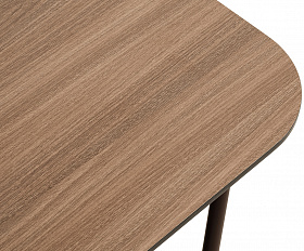 Гранада журнальный стол 90х60см из HPL, цвет дуб