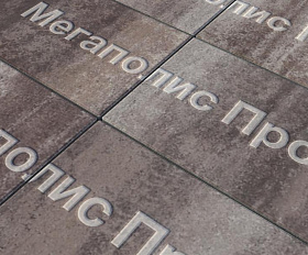 Тротуарная плитка Выбор Прямоугольник Б.5.П.10 600х300х100 мм Листопад Хаски