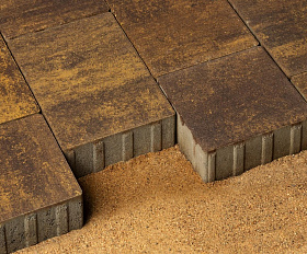 Тротуарная плитка 342 Механический завод Новый Город ColorMix 60мм Каньон