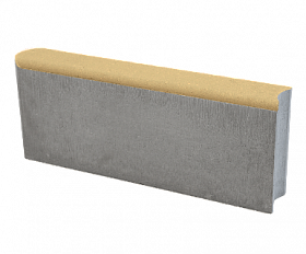 Бордюр тротуарный БР50.20.8R Stellard Желтый