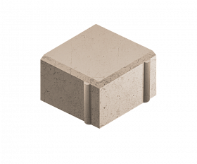 Тротуарная плитка Нобетек Квадрат 4К6ф 100x100x60 Песочная