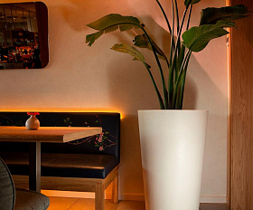 Кашпо Concretika Bowl D80 H45 Sahara