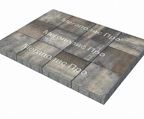 Тротуарные плиты Выбор Квадрат Б.1.К.6 300х300х60 мм Листопад Старый замок