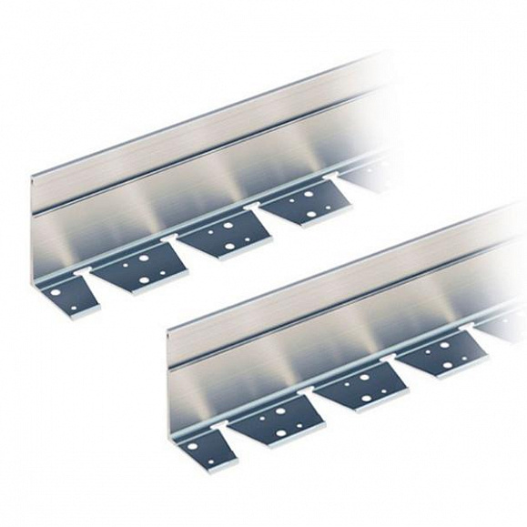 Бордюр алюминиевый h80, L2500, b56 фото 2