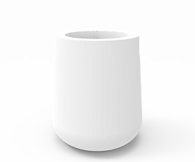 Кашпо Berkano Grace planter 75 Snow White