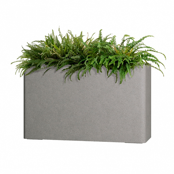 Кашпо TERRAFAKTURA Флора 90x35xH55 Cool grey фото 1