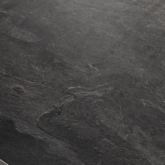 Верона журнальный стол из HPL 120х65, H40, каркас черный муар, цвет столешницы серый гранит фото 6