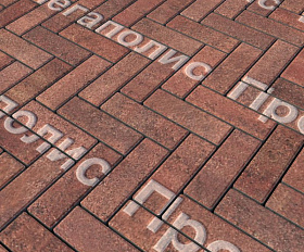 Тротуарная плитка Выбор Паркет Б.4.П.6 Листопад Барселона