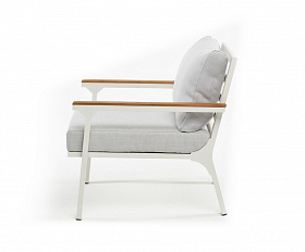 Кресло из алюминия CONCORDE белое Joygarden