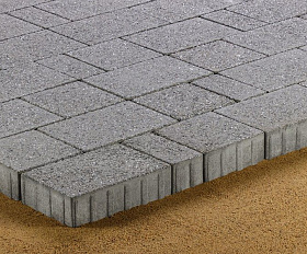 Тротуарная плитка 342 Механический завод Новый Город 60мм коллекция Гранит цвет Морис