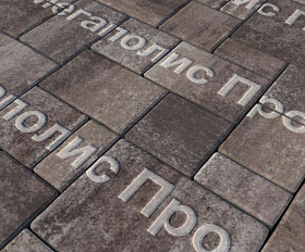 Тротуарная плитка Выбор Мюнхен Б.2. Фсм.6 60 мм Листопад Хаски