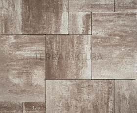Тротуарная плитка Terrafaktura Ларго  60 мм Мокрый известняк