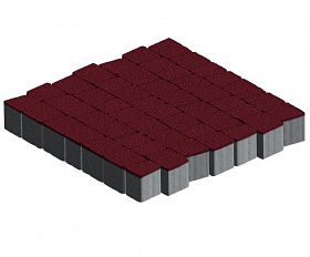 Тротуарная плитка Аттика Steinrus 60 мм Винный native