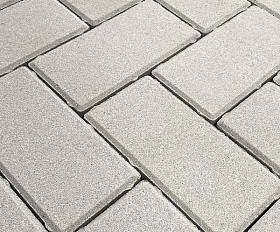 Тротуарная плитка Koldiz 100 мм Моно Белый