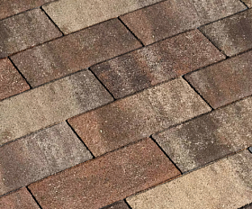 Брусчатка Нобетек 2П4Ф 200x100x40 Колормикс №28 Мокко