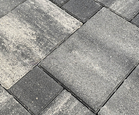 Тротуарная плитка Koldiz Колдиз 4 60 мм Оникс Черный