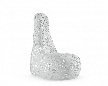 Кресло Vitgarden Well Chair Bianco из базальта, цвет белый