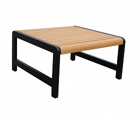 Комплект кофейных столов из алюминия MAYA темный графит Joygarden