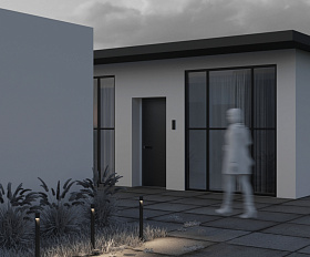 Ландшафтный светильник Hagen Maytoni O423FL-L5GF цвет Графит