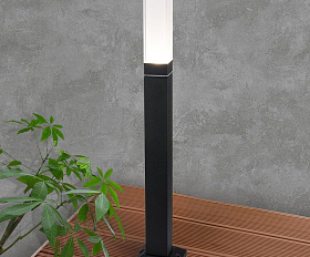 Уличный светильник Elektrostandard IP54 1537 TECHNO LED чёрный