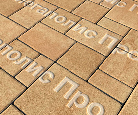 Тротуарная плитка Выбор Мюнхен Б.2. Фсм.6 60 мм Листопад Сахара