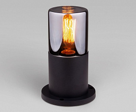 Уличный светильник Elektrostandard Roil IP54 35125/S чёрный/дымчатый плафон