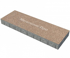 Тротуарная плита Фабрика Готика 900х300х80 мм Голд 15