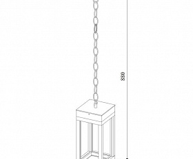 Уличный светильник Elektrostandard Frame LED IP54 1528 TECHNO LED черный