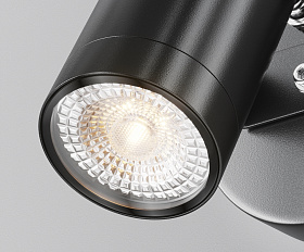 Настенный светильник (бра) Scope Maytoni O025WL-01B цвет Черный