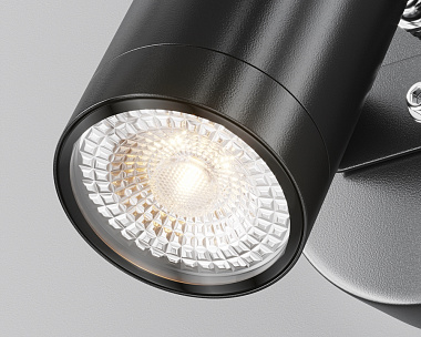 Настенный светильник (бра) Scope Maytoni O025WL-01B цвет Черный