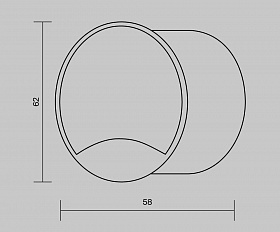 Встраиваемый светильник Biscotti Maytoni O035-L3B3K цвет Черный