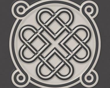 Керамогранитная плитка Estima Декоративная вставка Celt Grey 5,8x5,8 неполированный