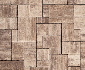 Тротуарная плитка 342 Механический завод Бавария ColorMix 60мм Невада