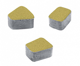 Тротуарная плитка Выбор Классико Б.2.КО.6 60 мм Желтый