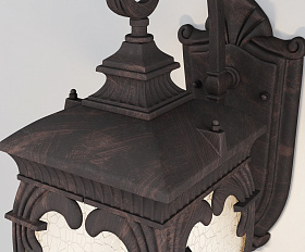 Настенный светильник (бра) Fleur Maytoni O414WL-01BZ цвет Бронза Антик