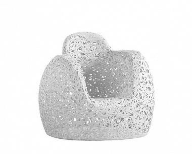 Кресло Vitgarden Stellar Chair Bianco из базальта, цвет белый