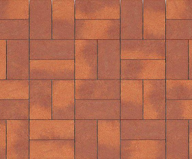 Брусчатка Каменный Век Кирпичик ColorMix 200х100х60 мм. Желто-красный