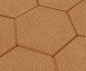 Тротуарная плитка Выбор Соты - Б.3.Ш.6 60 мм Гранит Оранжевый