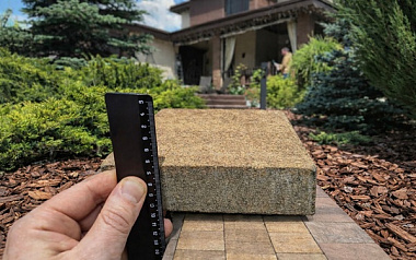 Тротуарная плитка толщиной 40 мм: где её применять и что важно учитывать