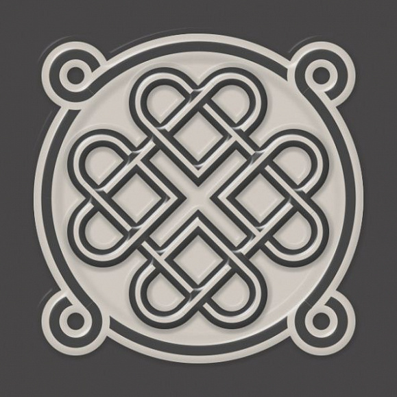 Керамогранитная плитка Estima Декоративная вставка Celt Grey 5,8x5,8 неполированный фото 1